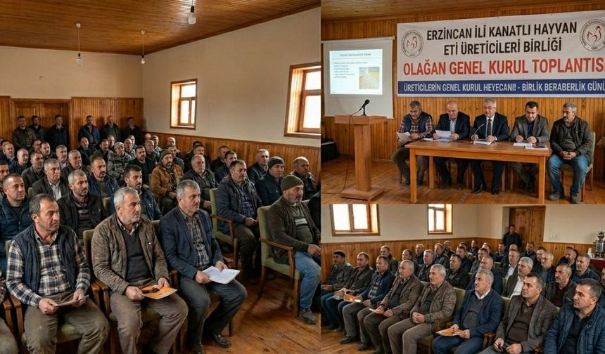 Erzincan’da Dev Birliğin Kritik Hesap Günü: Üreticilerin Gözü Bu Toplantıda!