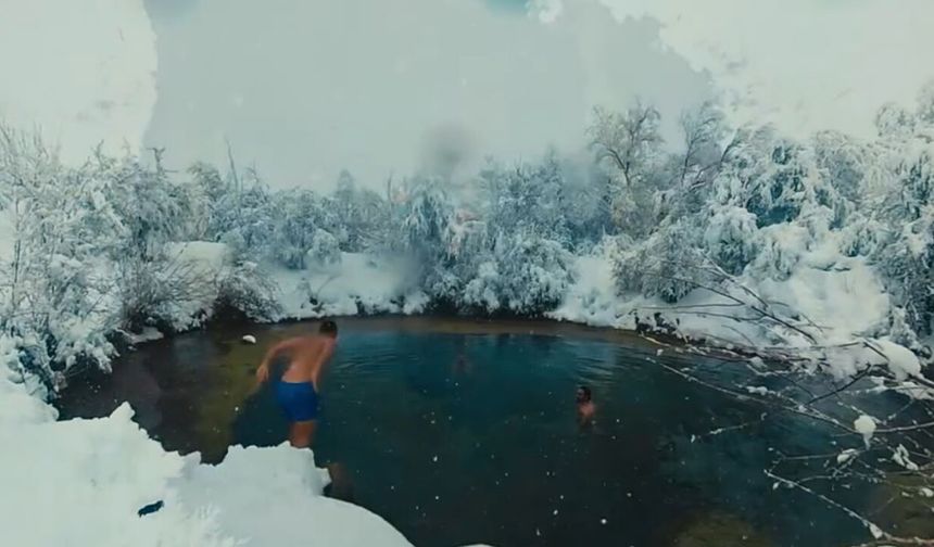 Erzincan’da Soğuk Havaya Rağmen Durmadılar