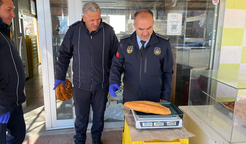 Erzincan'da Zabıtalar Fırınları Denetledi
