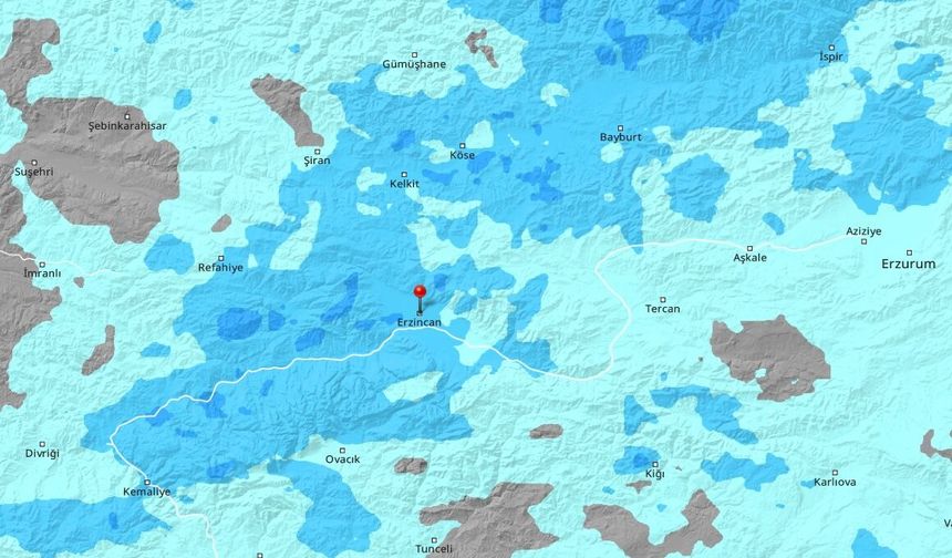 Erzincan’a iki gün "Beyaz" uyarı geldi