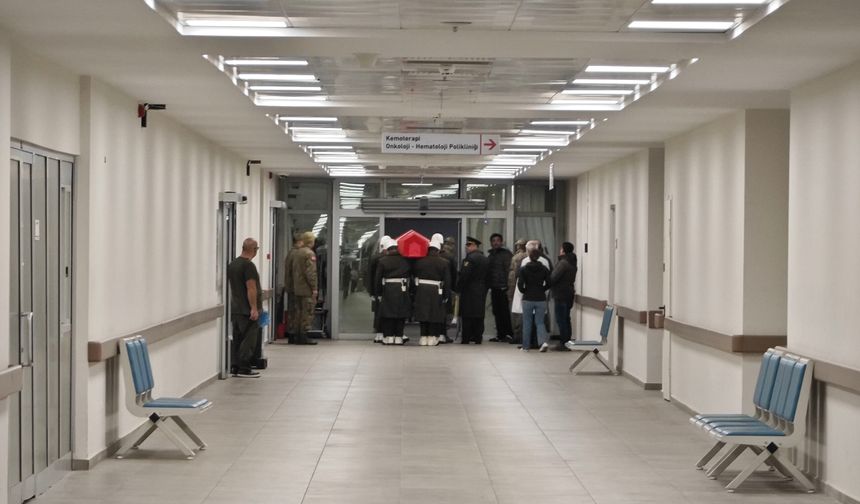 Erzincan'da Şehit Olan Astsubay Memleketine Uğurlandı