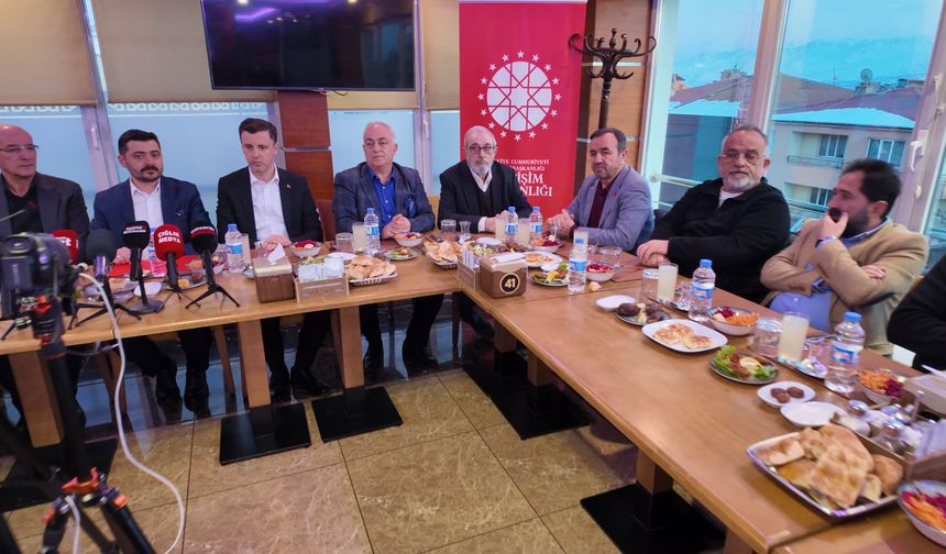 İletişim Başkanlığı’ndan Erzincan basınına iftar buluşması