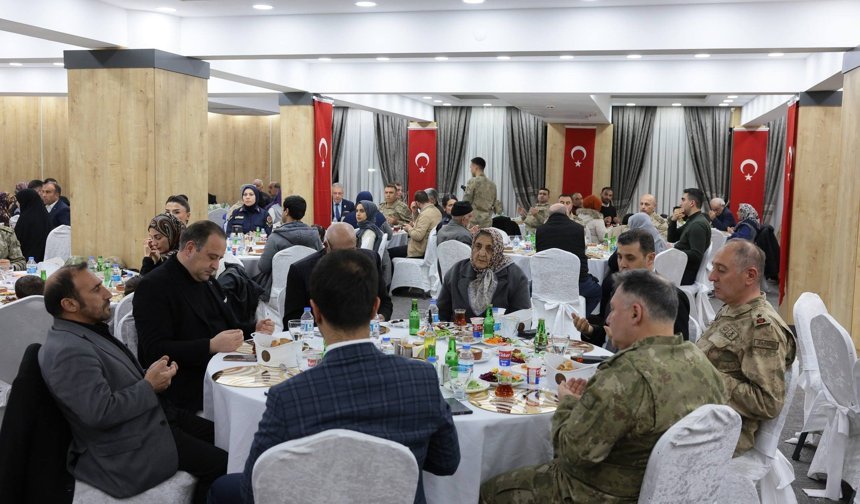 Erzincan’da Vefa Sofrası: Şehit Aileleri ve Gazilerimiz İftarda Buluştu