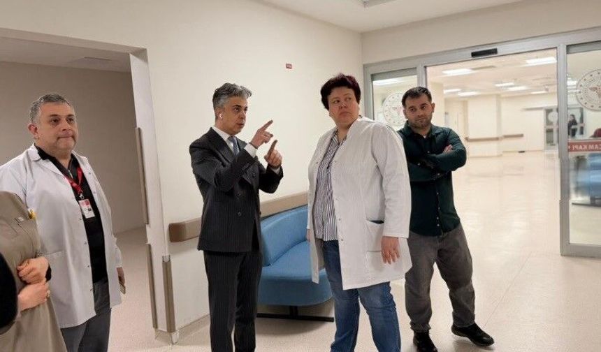Araştırma Hastanesinde Hizmet Süreçleri Başhekim Tarafından İnceleniyor...
