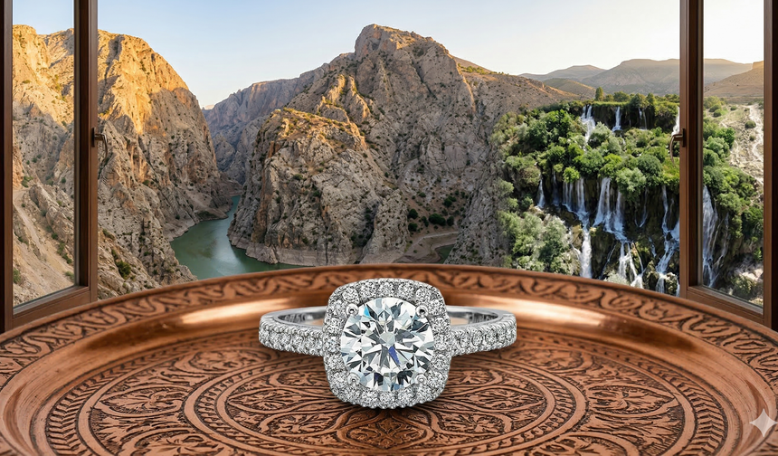 135.000 dolarlık tektaşı Erzincan'da kim aldı?