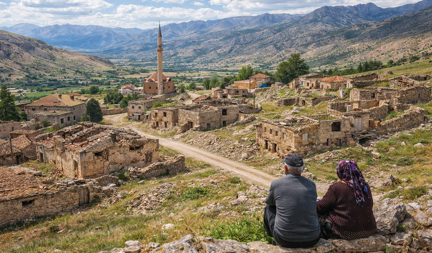 50 Yılda Yarısına Düştü: Erzincan'ın İlçesinde Sessiz Göç Hikâyesi...