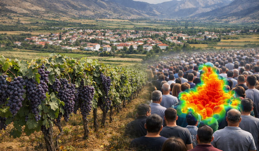 Üzümlü’de Toprak Alarmı: 1 Km²’ye 800 Kişi