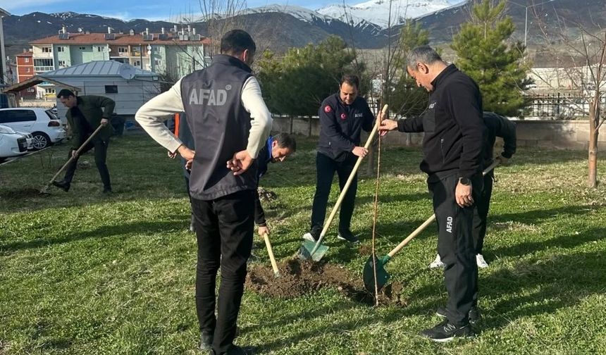 AFAD Erzincan’dan Geleceğe Yeşil Adım
