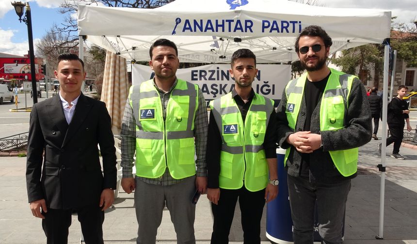 Anahtar Parti Erzincan’da gençlik meşalesini yaktı