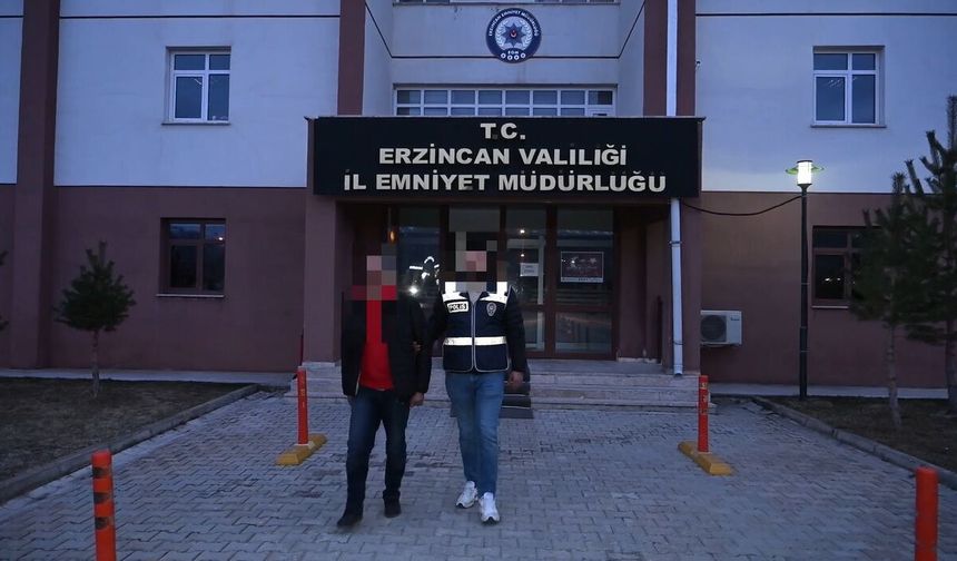 Erzincan Emniyeti operasyonla 45 kişi yakaladı