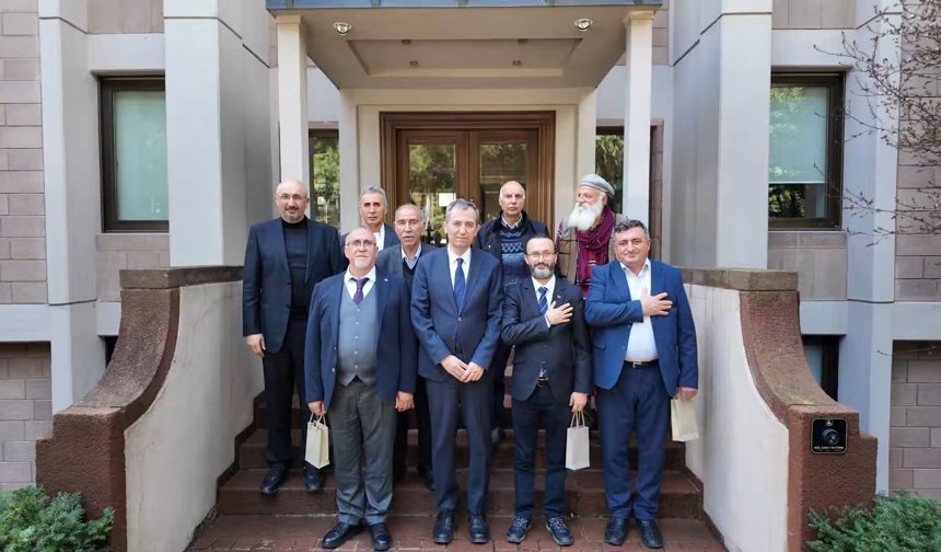 Erzincan Kanaat Önderleri Ankara’da: “Bir Olduk, Diri Olduk”