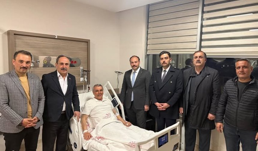 Erzincan Siyasetinde Dayanışma Rüzgarı: Özarslan’dan Bayram’a Geçmiş Olsun Ziyareti