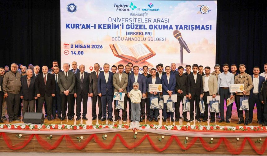 Erzincan zirvede! Kur’an-ı Kerim’i en güzel okuyan isim belli oldu