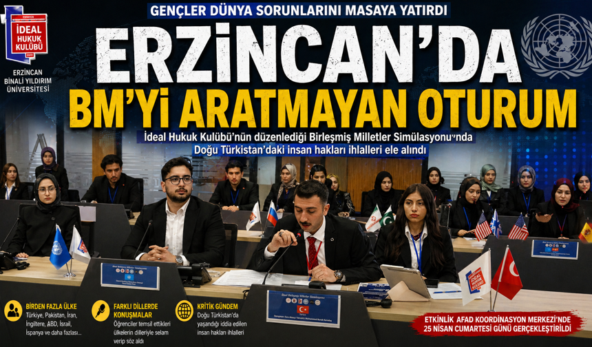 Erzincan’da Uluslararası Kriz Masası Kuruldu