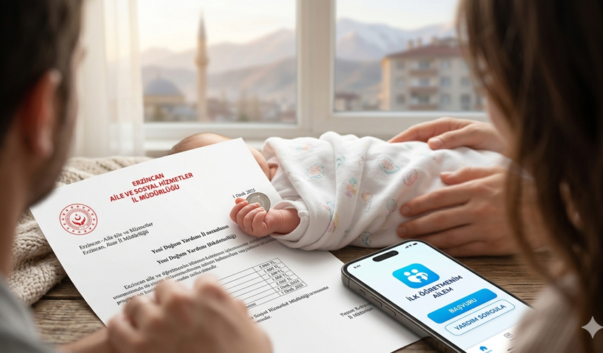 Erzincan’da sosyal yardım hamlesi: 1 Ocak’tan sonra doğan her çocuk için destek kapıda!