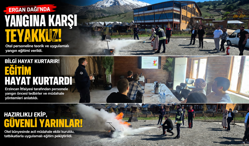 Kıvılcıma Karşı Seferberlik: Otel Personeline Yangın Eğitimi