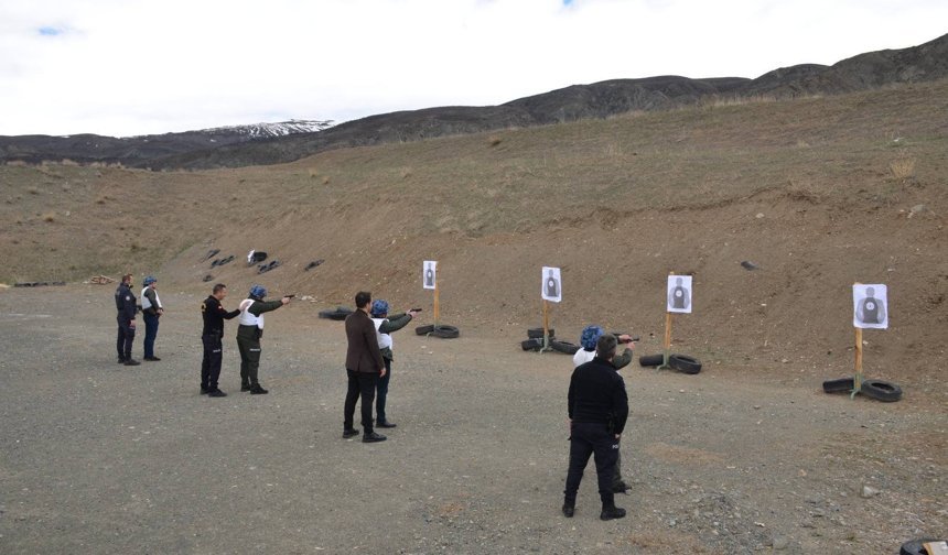 Erzincan'da Ormancılar Polis Tarafından Eğitiliyor