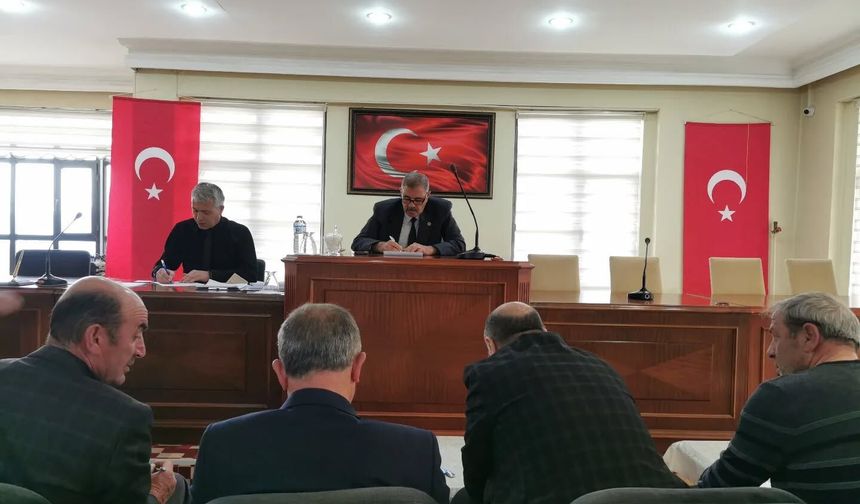 Üzümlü’de Belediye Meclisinden Oy Birliği Kararı