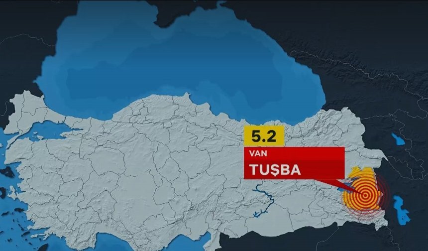 Van’da korkutan deprem!