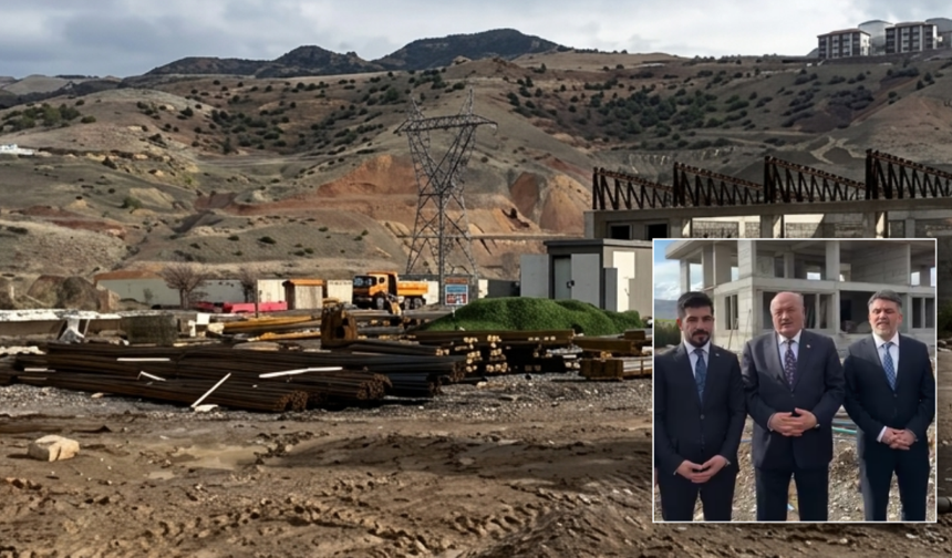 Karadeniz’i Akdeniz’e Bağlayacak Hattın Kilit Noktası İliç’te Kuruluyor!