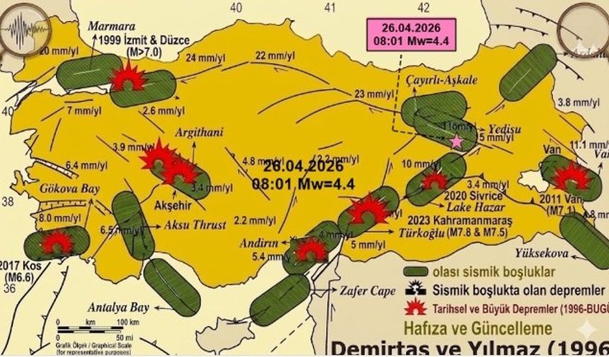 Bingöl–Erzincan Hattında Risk: 10–50 Yıl Uyarısı Geldi