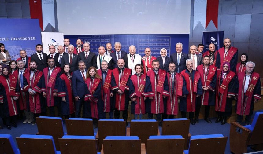 Erzincan’ın İki Tanıdık İsmi Bu Kez Düzce’de Bir Araya Geldi