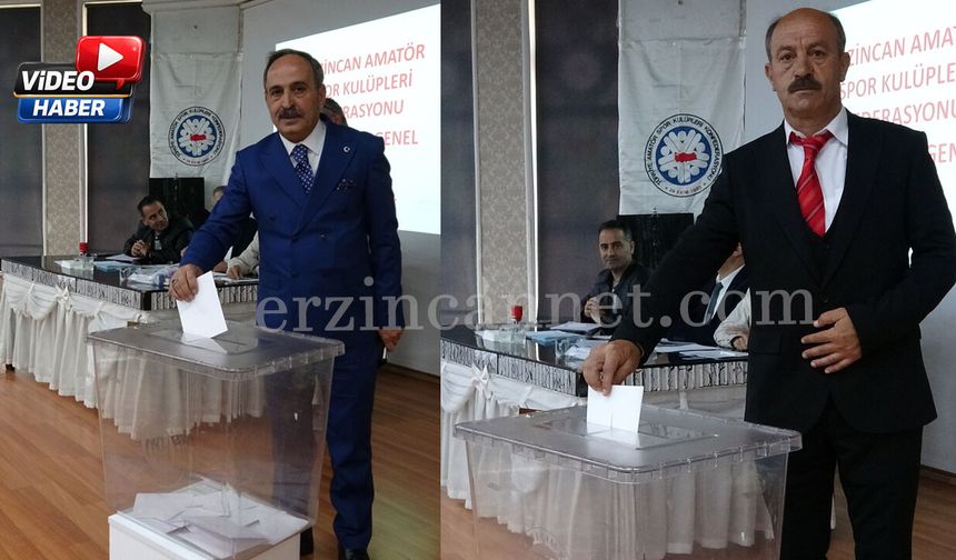Erzincan ASKF 16’ıncı Başkanını Seçimlerle Belirlendi