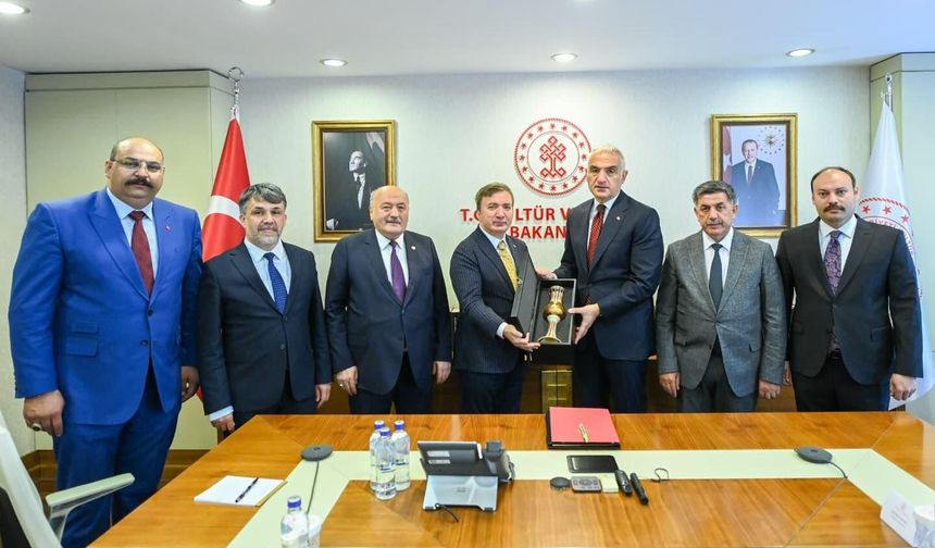 Kültür ve Turizm Bakanlığı’nda Erzincan Zirvesi