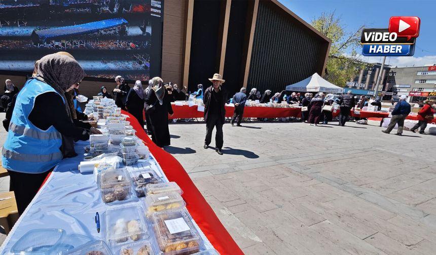 Erzincan’da Açılan Hayır Çarşısında Neler Var?