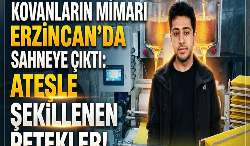 Erzincan’da Arıların "Mimarı" Mesaiye Başladı: 120 Derecede Gelen Doğal Mucize!