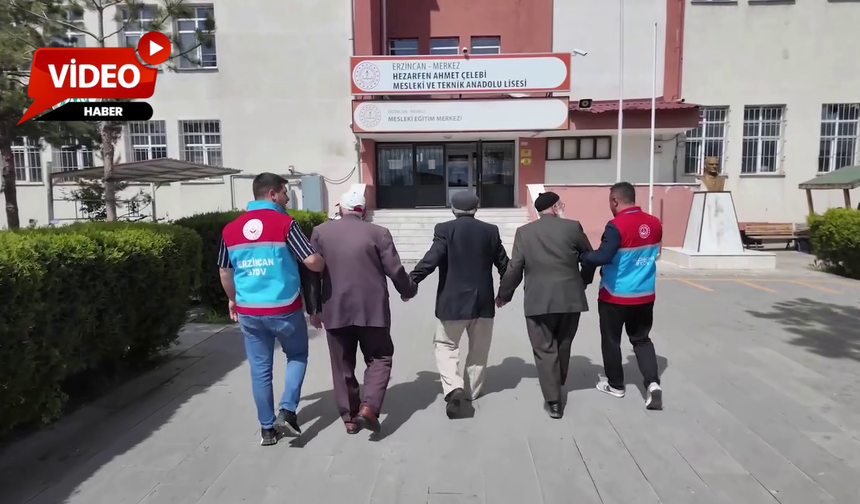 Erzincan'da Genç Zanaatkarlar Büyüklerin Duasını Aldı..
