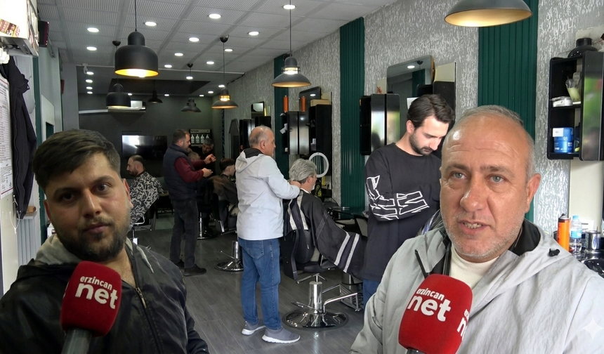 Erzincan’da Koltuklar Doldu Taştı! Berberlerden '10 Dakika' Alarmı