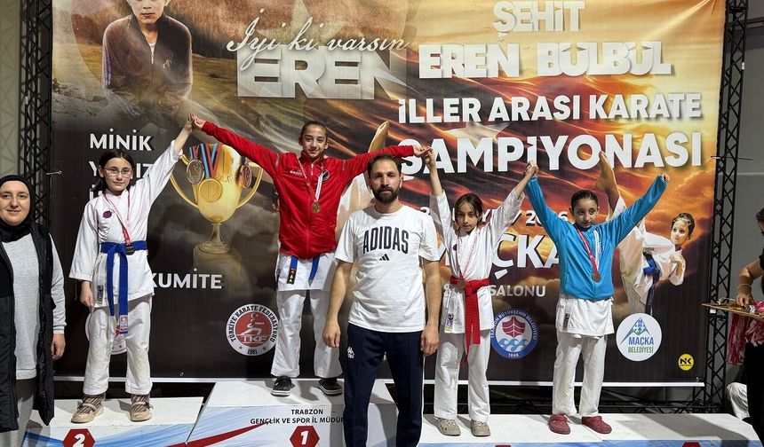 Erzincan'dan Trabzon'a Karate Rüzgarı: 2. Şehit Eren Bülbül Şampiyonası'nda Sporcularımızdan Gururlandıran Başarı!