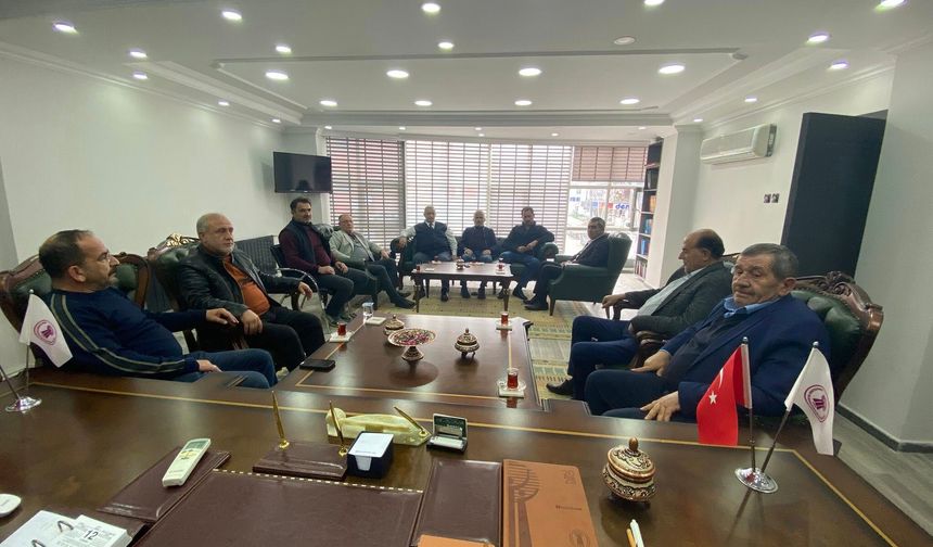 Erzincan Oda Başkanları Yeni Dönem İçin Bir Araya Geldi