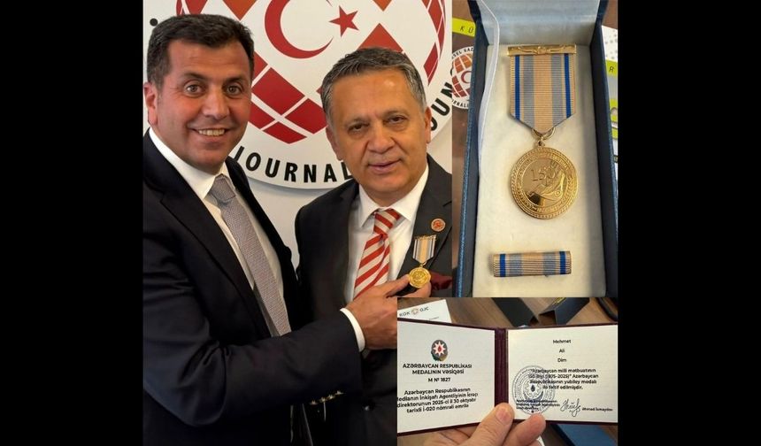 KGK Genel Başkanı Dim’e Azerbaycan’dan Büyük Onur