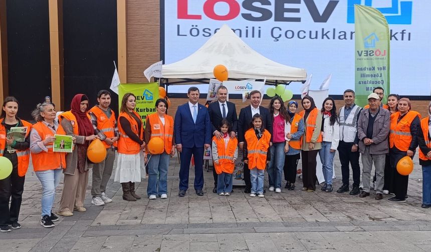 Erzincan’da Kalpler Lösemili Çocuklar İçin Attı: Dörtyol Meydanı’nda İyilik Buluşması