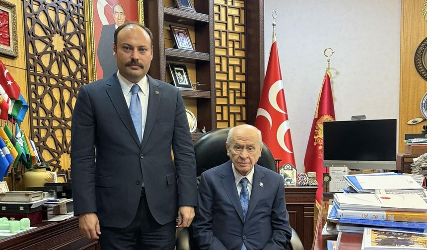 Erzincan İl Başkanı Özarslan, Bahçeli ile Görüştü