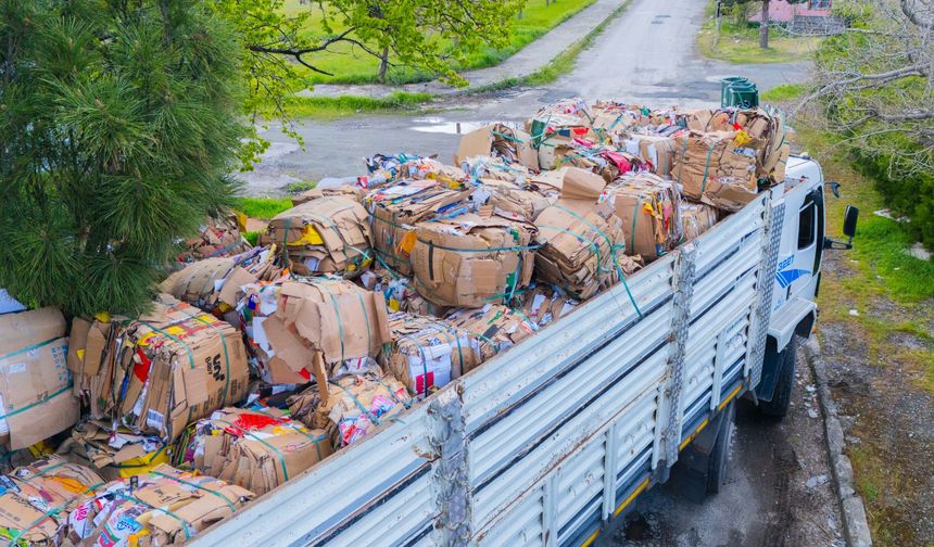 Erzincan'da 76 Ton Atık Ekonomiye Kazandırıldı