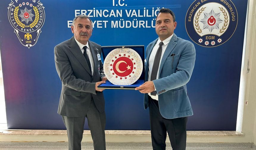 Erzincan Emniyeti'nden Özel Güvenlik Personeline Anlamlı Ödül!