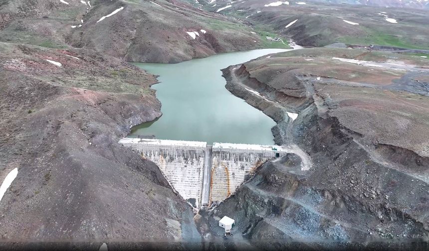 Erzincan Davarlı Barajı %100 Doluluk Oranına Ulaştı