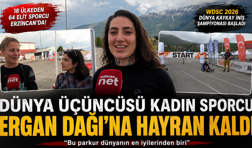 Dünya Üçüncüsü Kadın Sporcu Ergan Dağı’na Hayran Kaldı: “Bu Parkur Dünyanın En İyilerinden Biri”