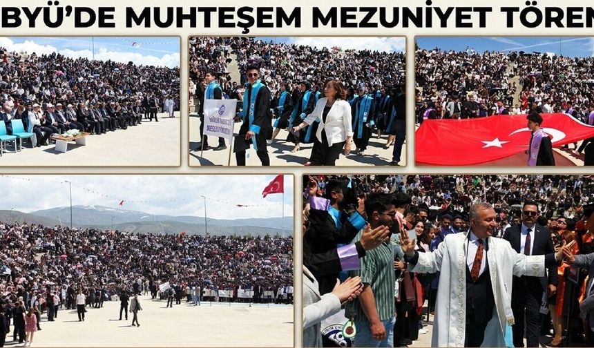 EBYÜ’de Tarihi Gün: 3 bin 154 Genç Geleceğe Kanat Açtı