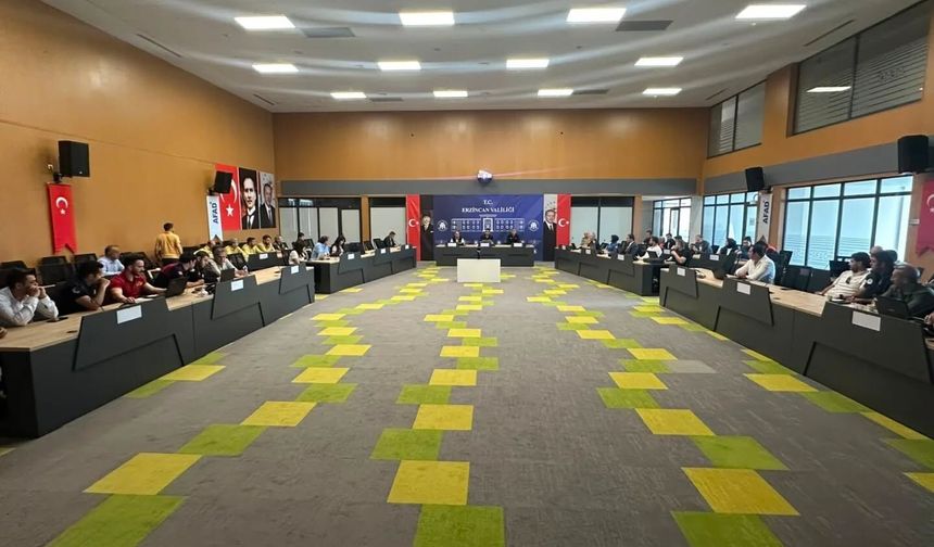 Erzincan Alarmda: Orman Yangınlarına Karşı Tüm Kurumlar Aynı Masada
