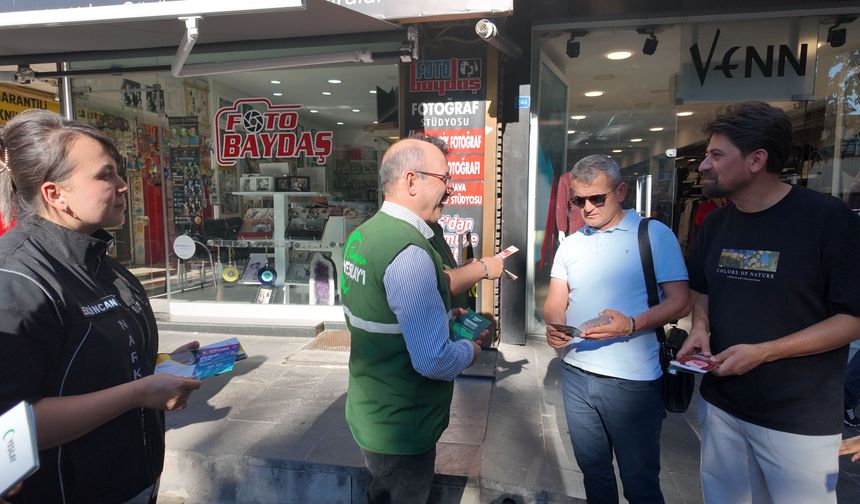 Erzincan'da Zararlı Alışkanlıklara Karşı Tek Yürek: Sokaklar Farkındalık Mesaj