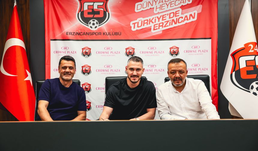 Erzincanspor’da Yılın Transferi Resmileşti!