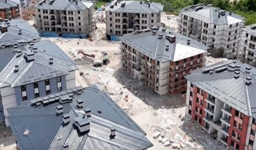 2’nci Etap TOKİ Konutlarında Yoğun Mesai