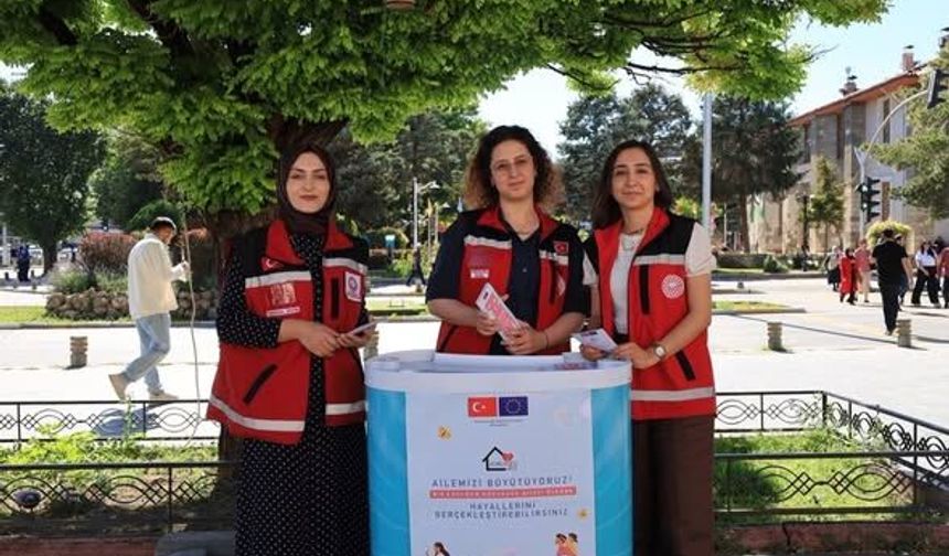 Erzincan'da 30 Haziran Koruyucu Aile Günü'nde Farkındalık Çalışması