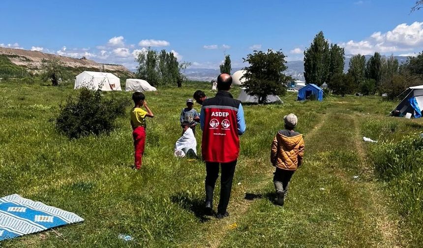 Erzincan'da Tarım İşçilerine Yerinde Destek