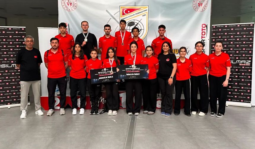 Erzincanlı Atıcılar Türkiye Şampiyonası'na Damga Vurdu!
