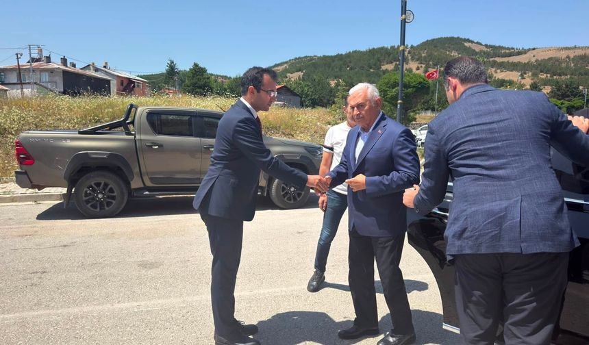 Binali Yıldırım'dan Hayırlı Olsun Ziyareti